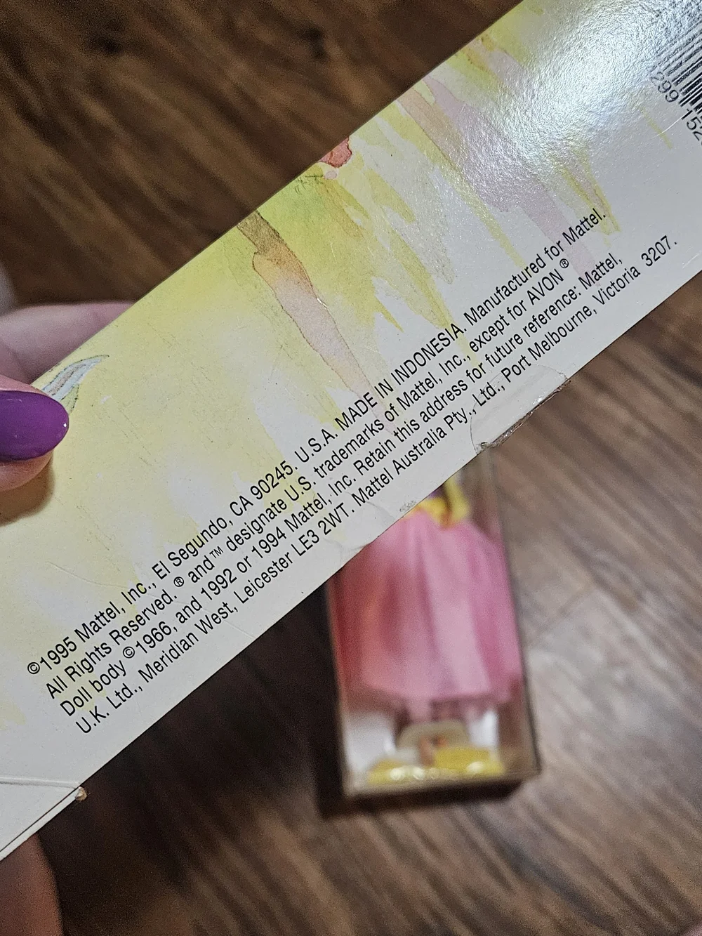 Avon fashion doll